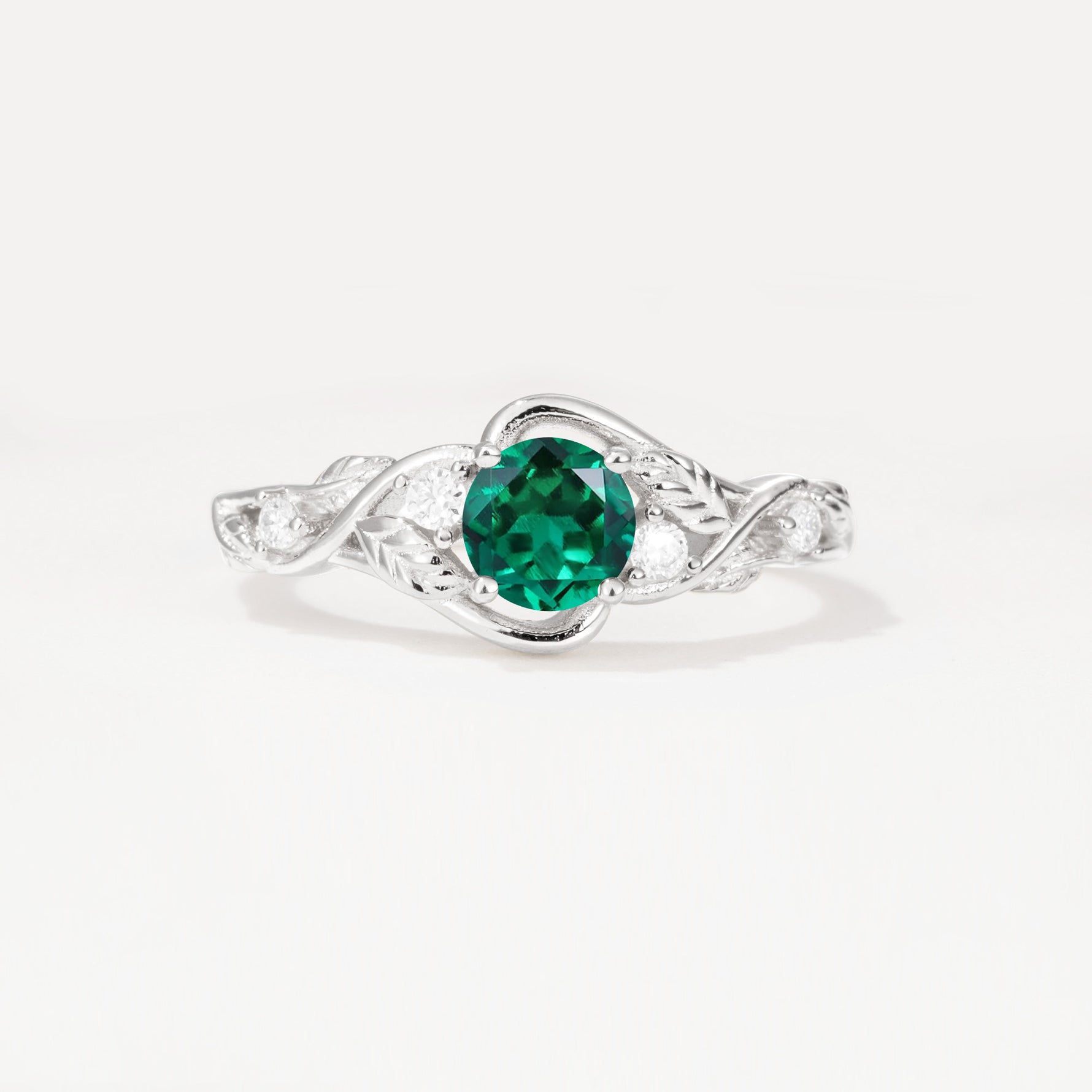 SR17596 Emerald Ring - Additional view