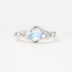 SR17596 Moonstone Ring - Additional view