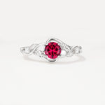 SR17596 Ruby Ring - Additional view