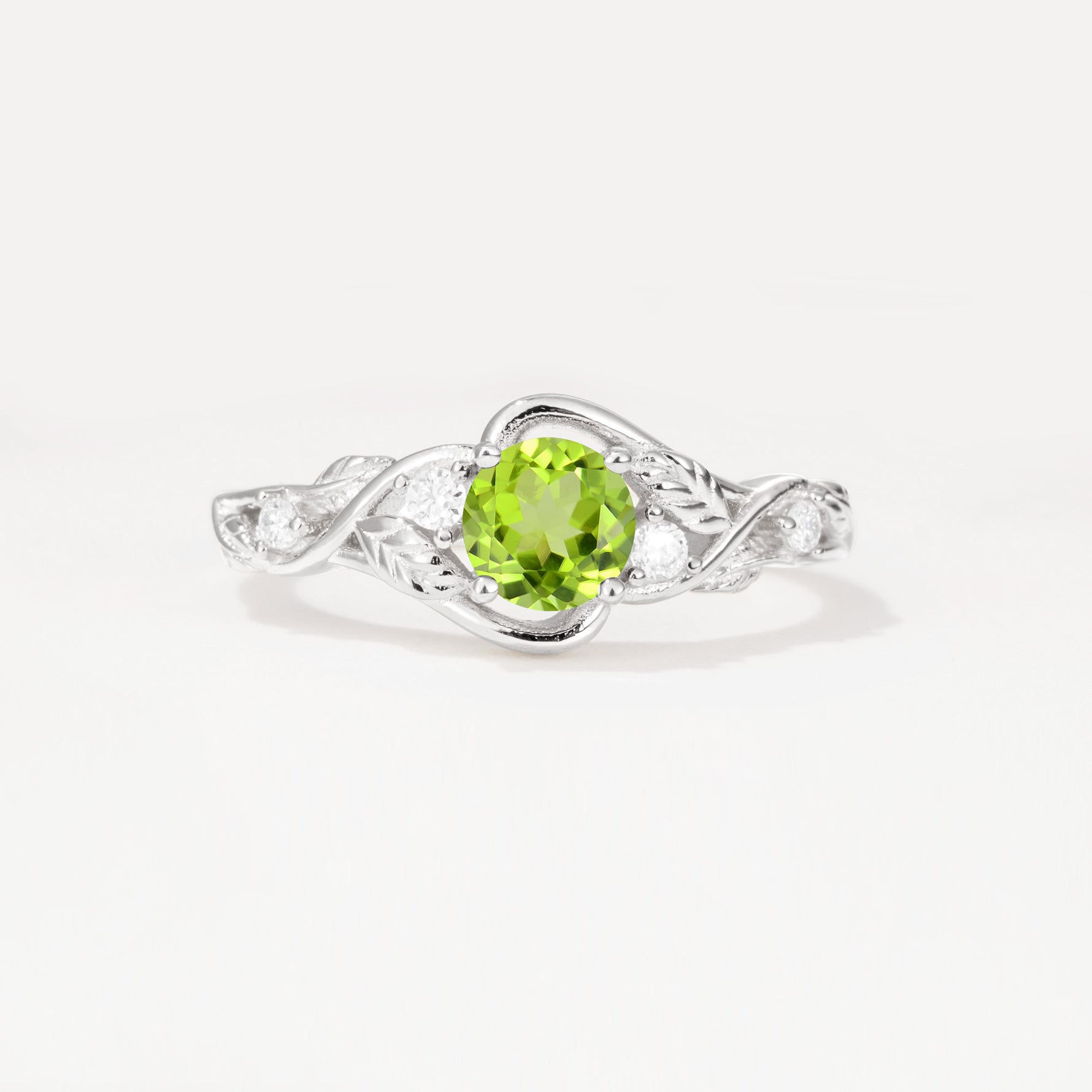 SR17596 Peridot Ring - Additional view