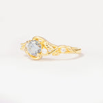 SR17596 Moissanite Ring - White-Gold