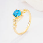 SR17596 Turquoise Ring - Additional view