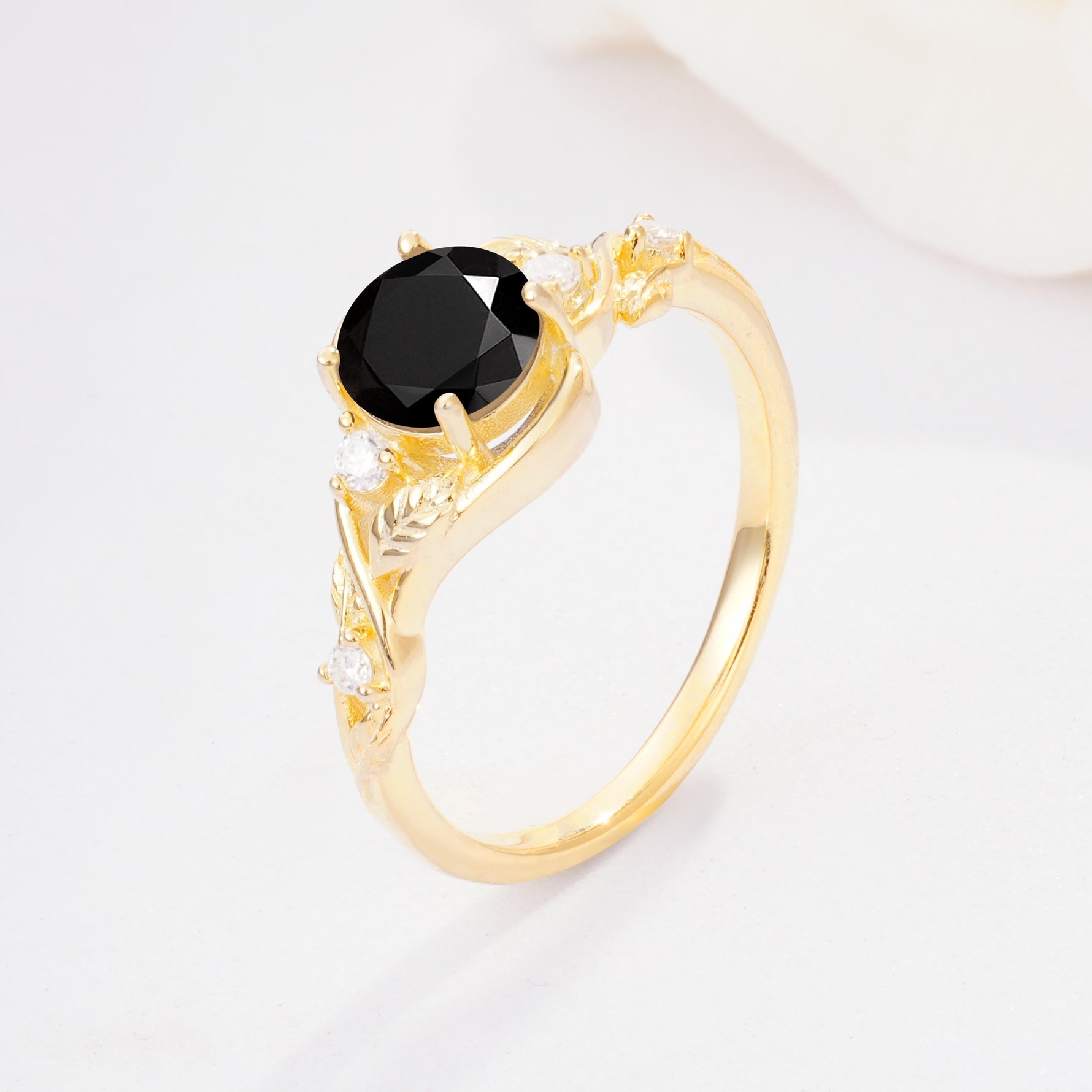 SR17596 Black Onyx Ring - Additional view