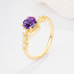 SR17596 Amethyst Ring - Additional view