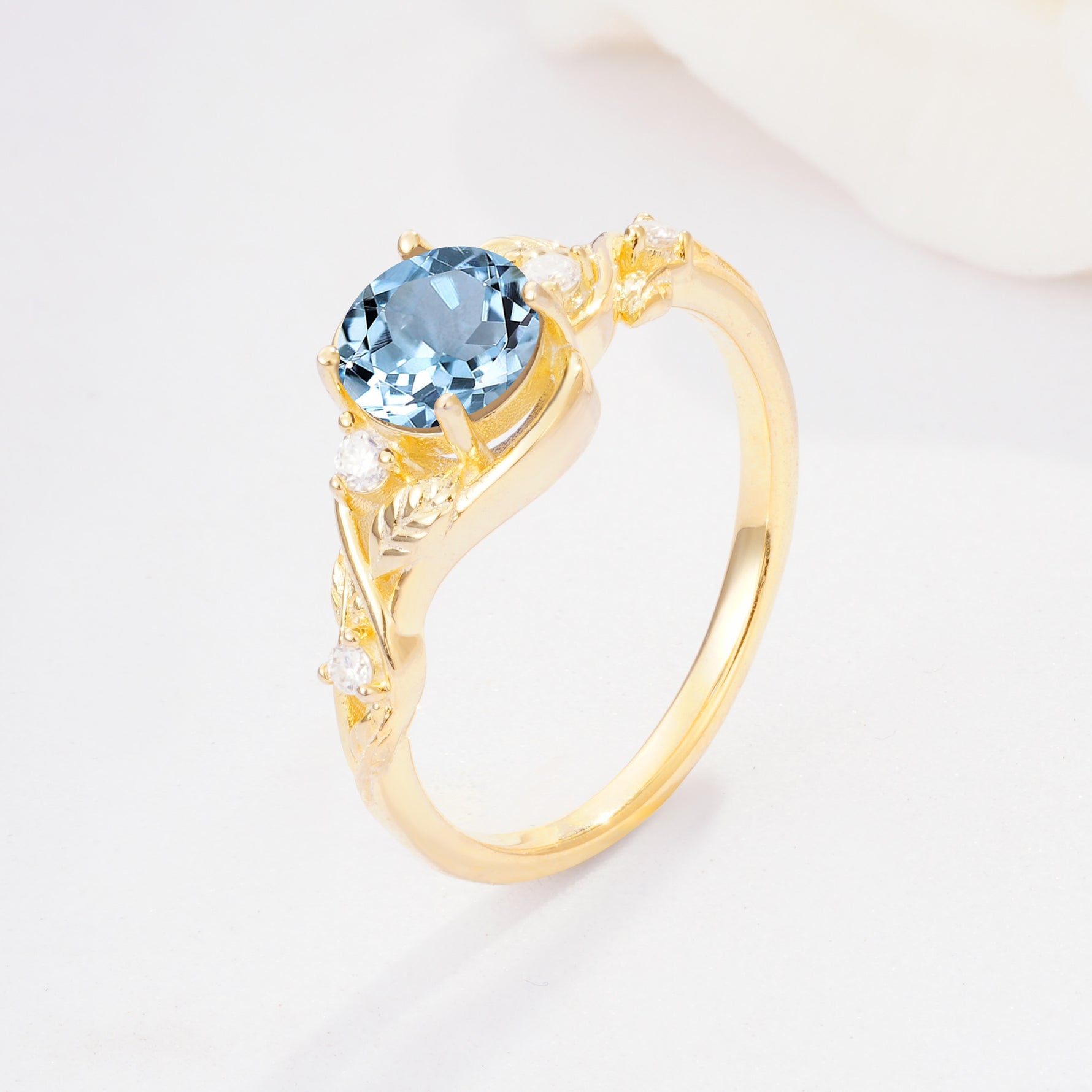 SR17596 Aquamarine Ring - Additional view
