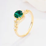 SR17596 Emerald Ring - Additional view