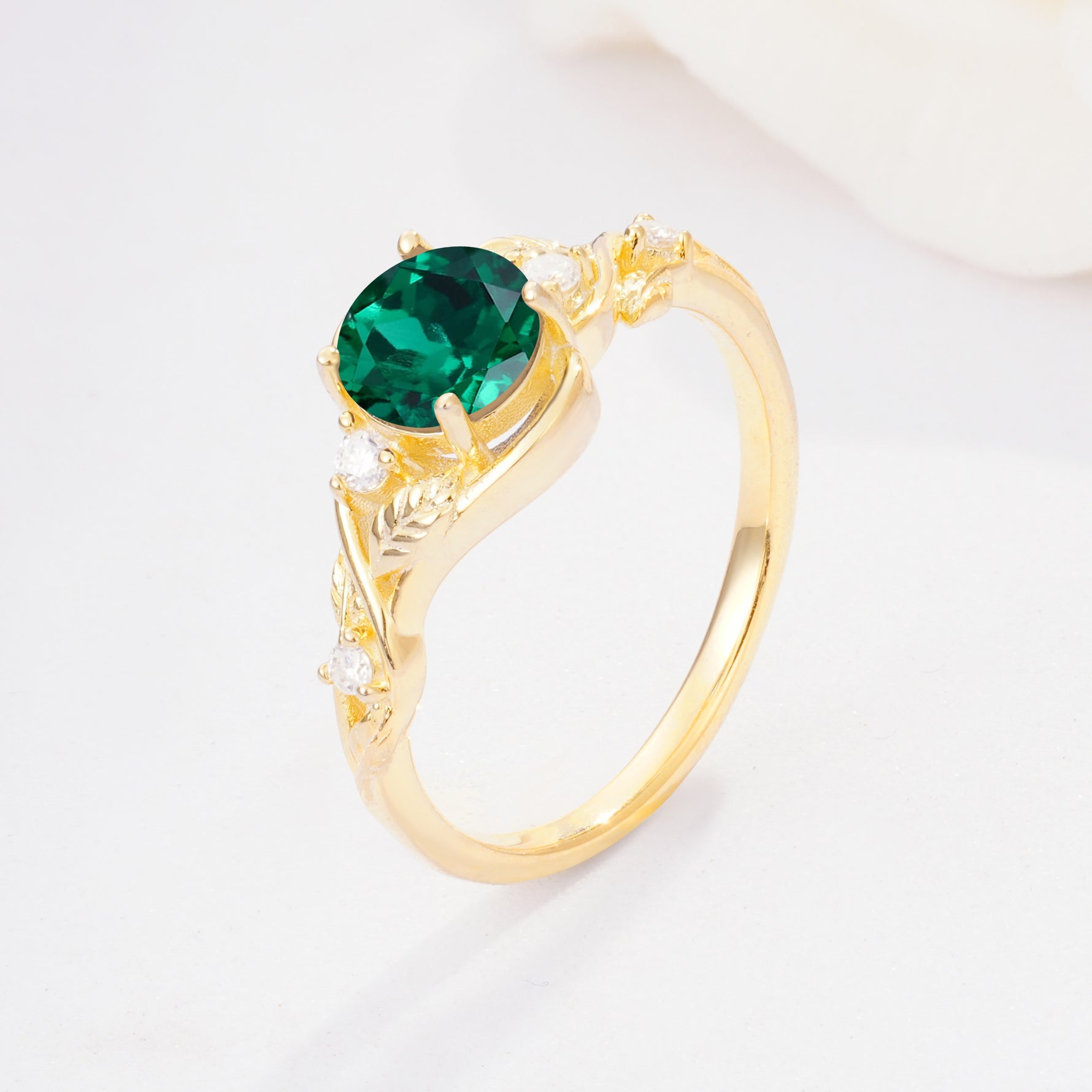SR17596 Emerald Ring - Additional view