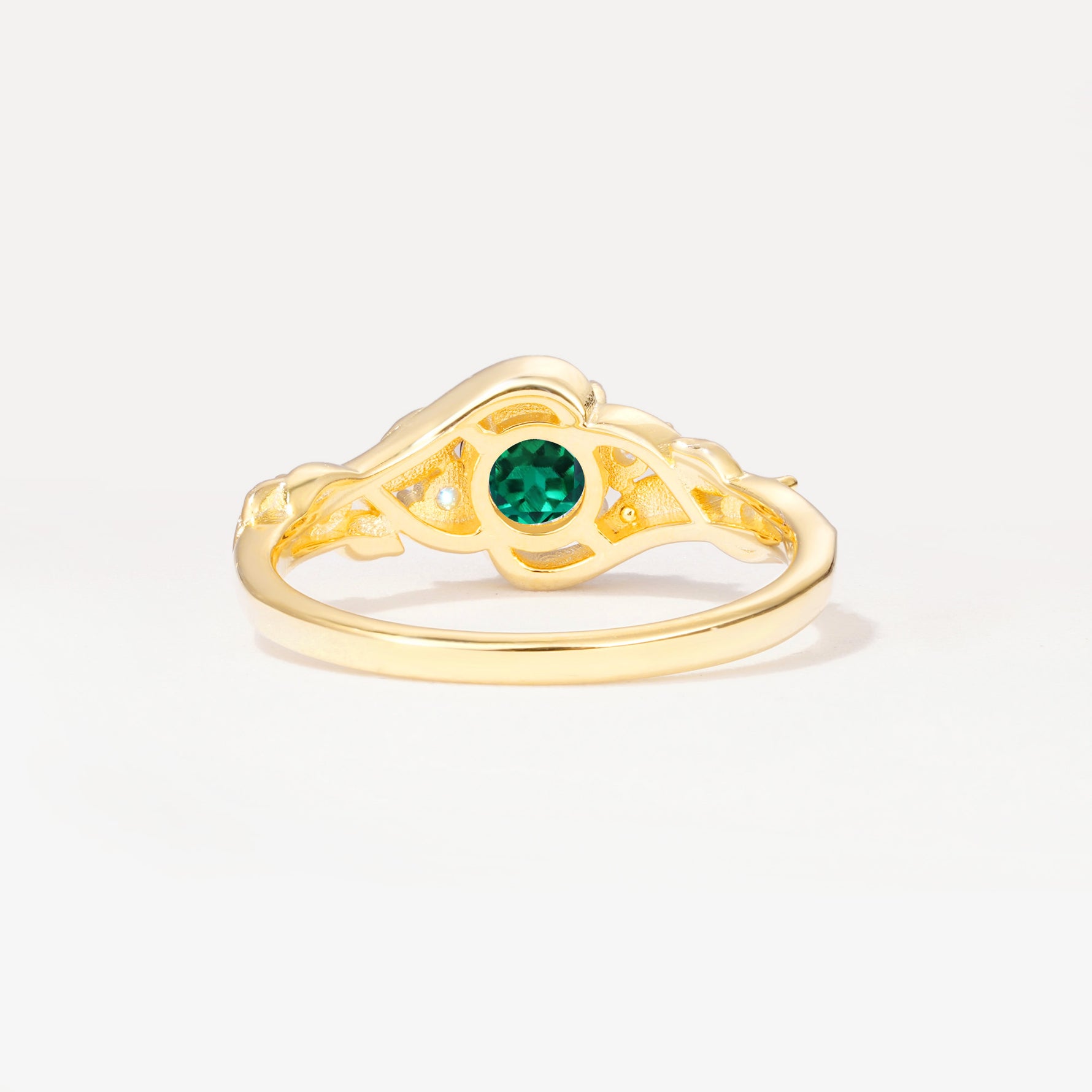 SR17596 Emerald Ring - Additional view
