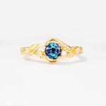 SR17596 Alexandrite Ring - Yellow-Gold