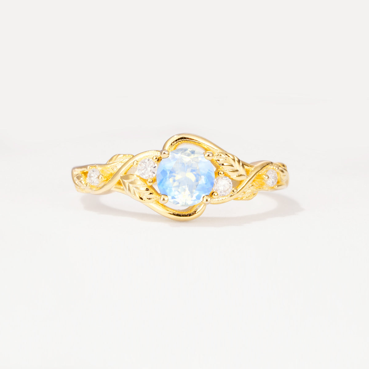 SR17596 Moonstone Ring - Yellow-Gold
