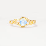 SR17596 Moonstone Ring - Yellow-Gold