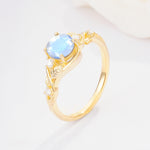 SR17596 Moonstone Ring - Additional view