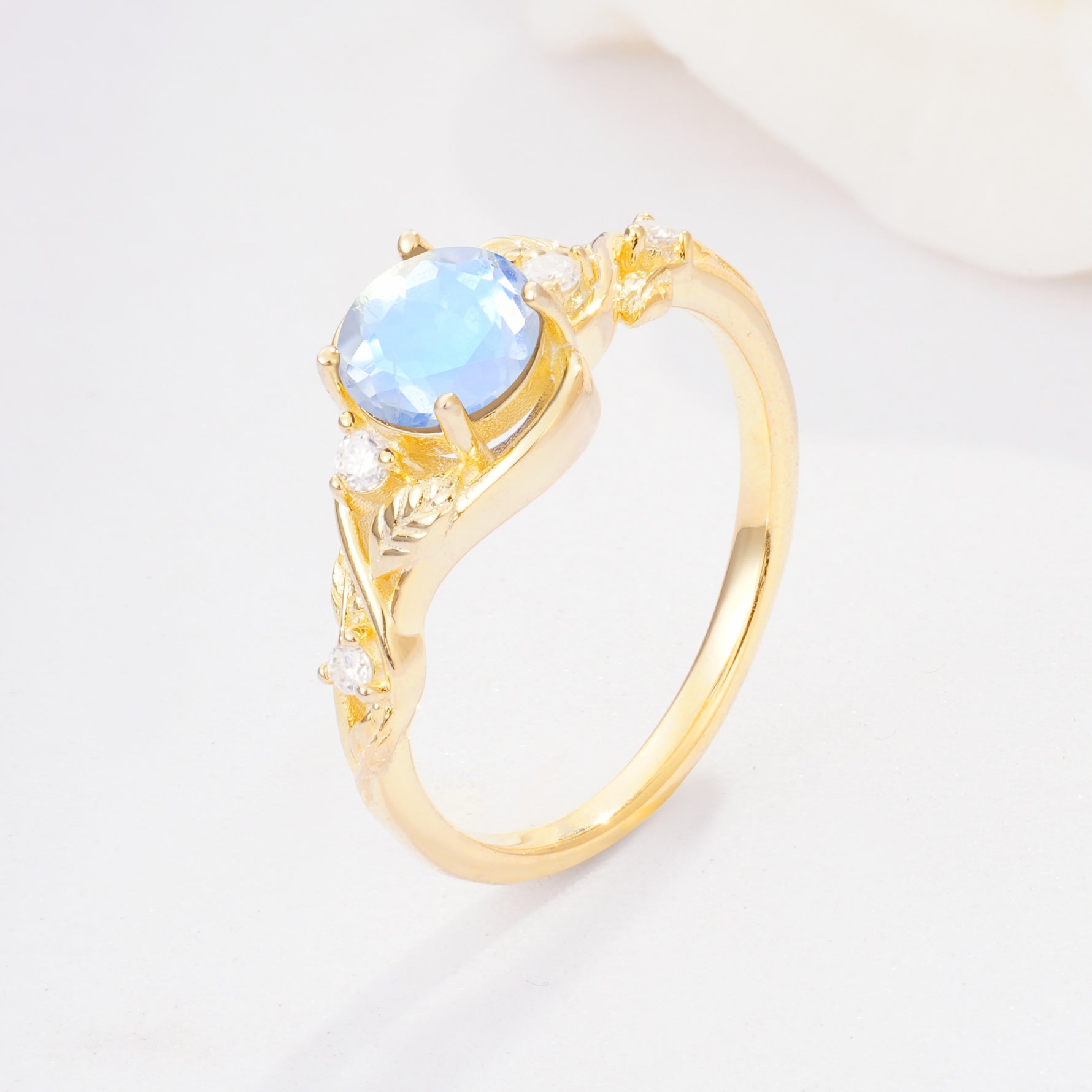 SR17596 Moonstone Ring - Additional view