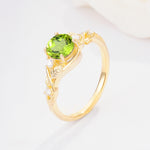 SR17596 Peridot Ring - Additional view