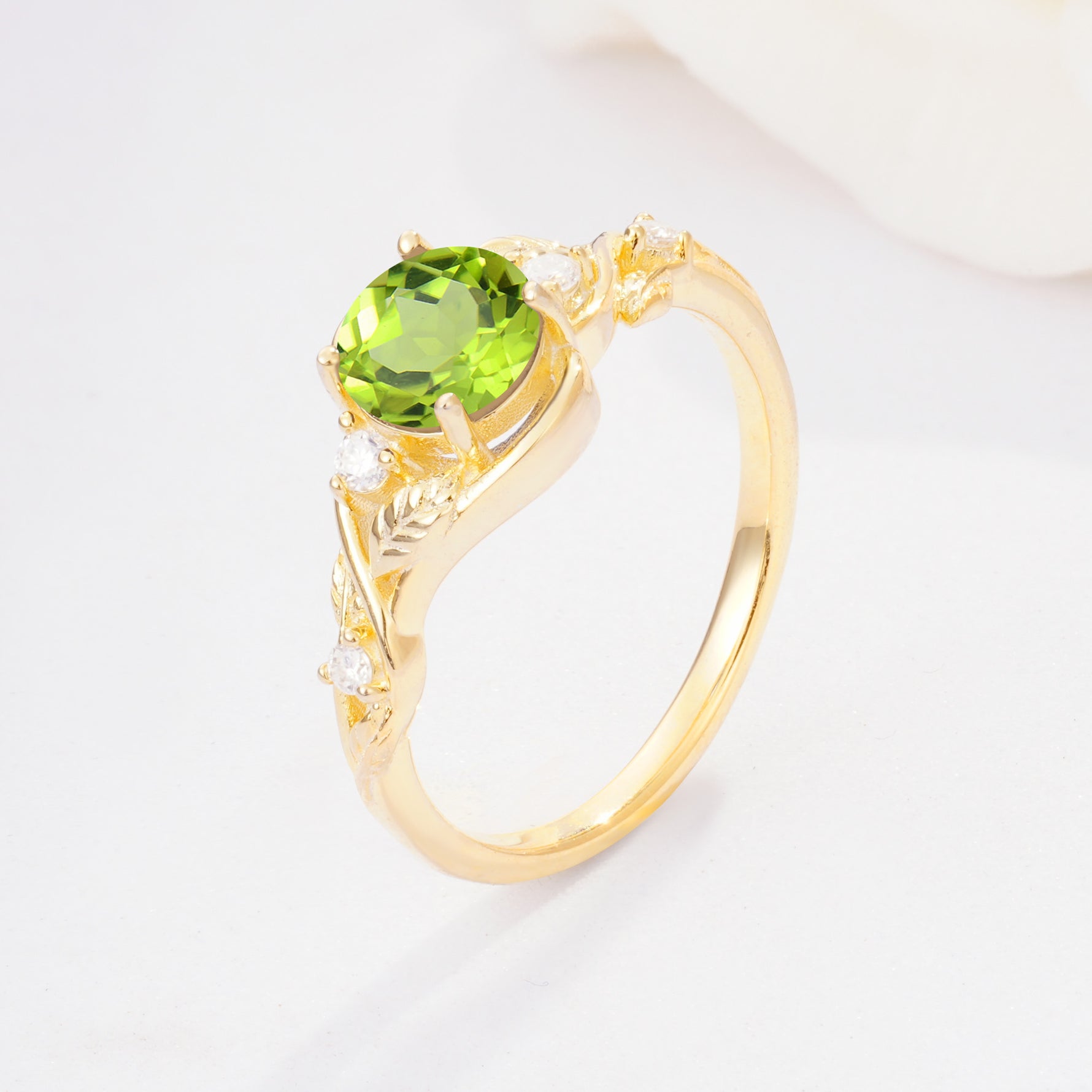SR17596 Peridot Ring - Additional view