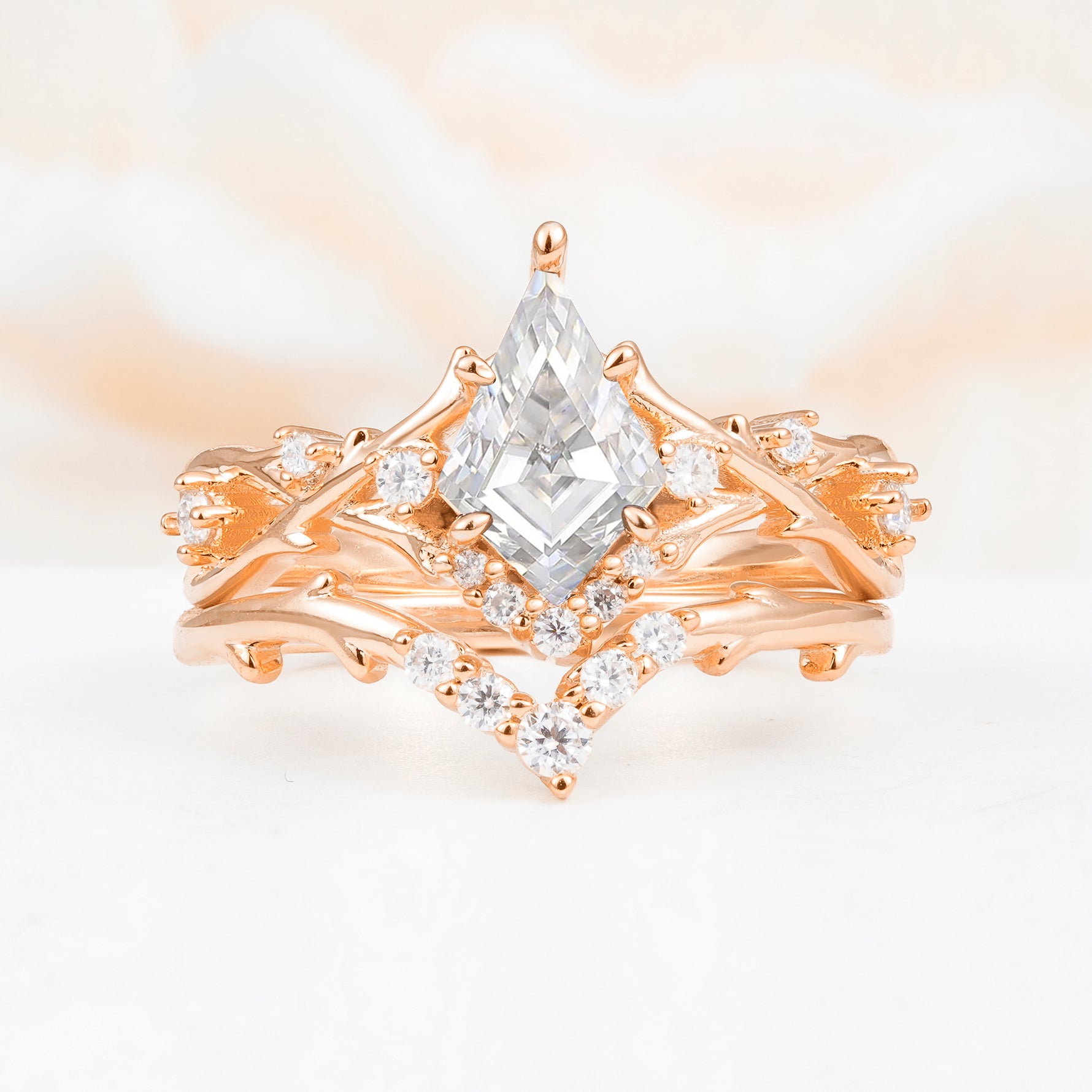 SR17607 Moissanite Ring - Additional view