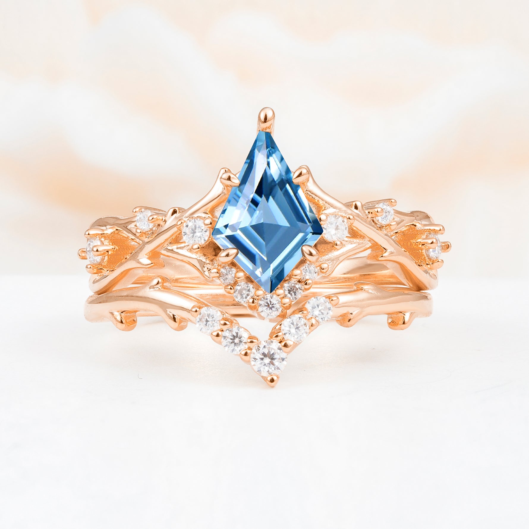 SR17607 Aquamarine Ring - Additional view