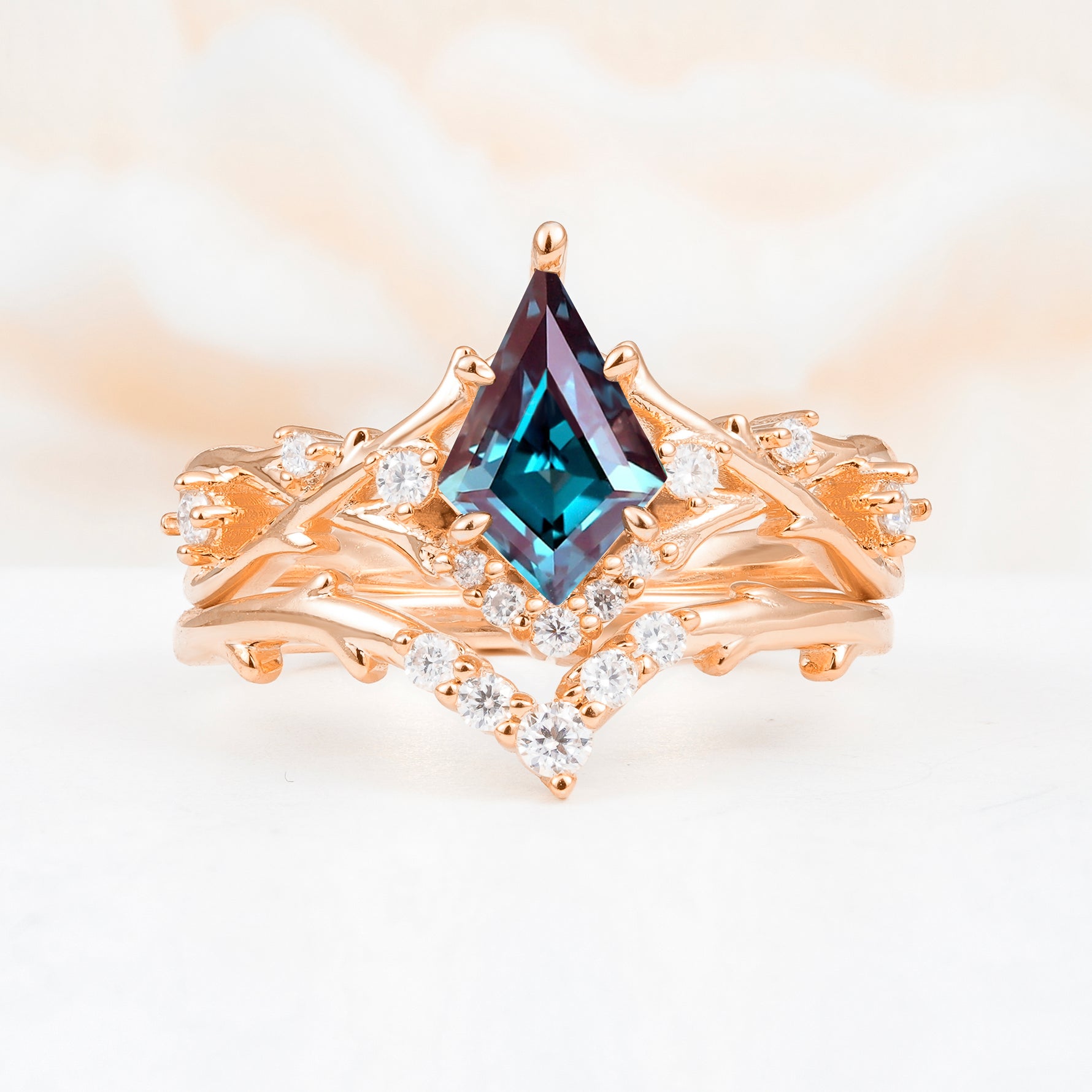 SR17607 Alexandrite Ring - Additional view