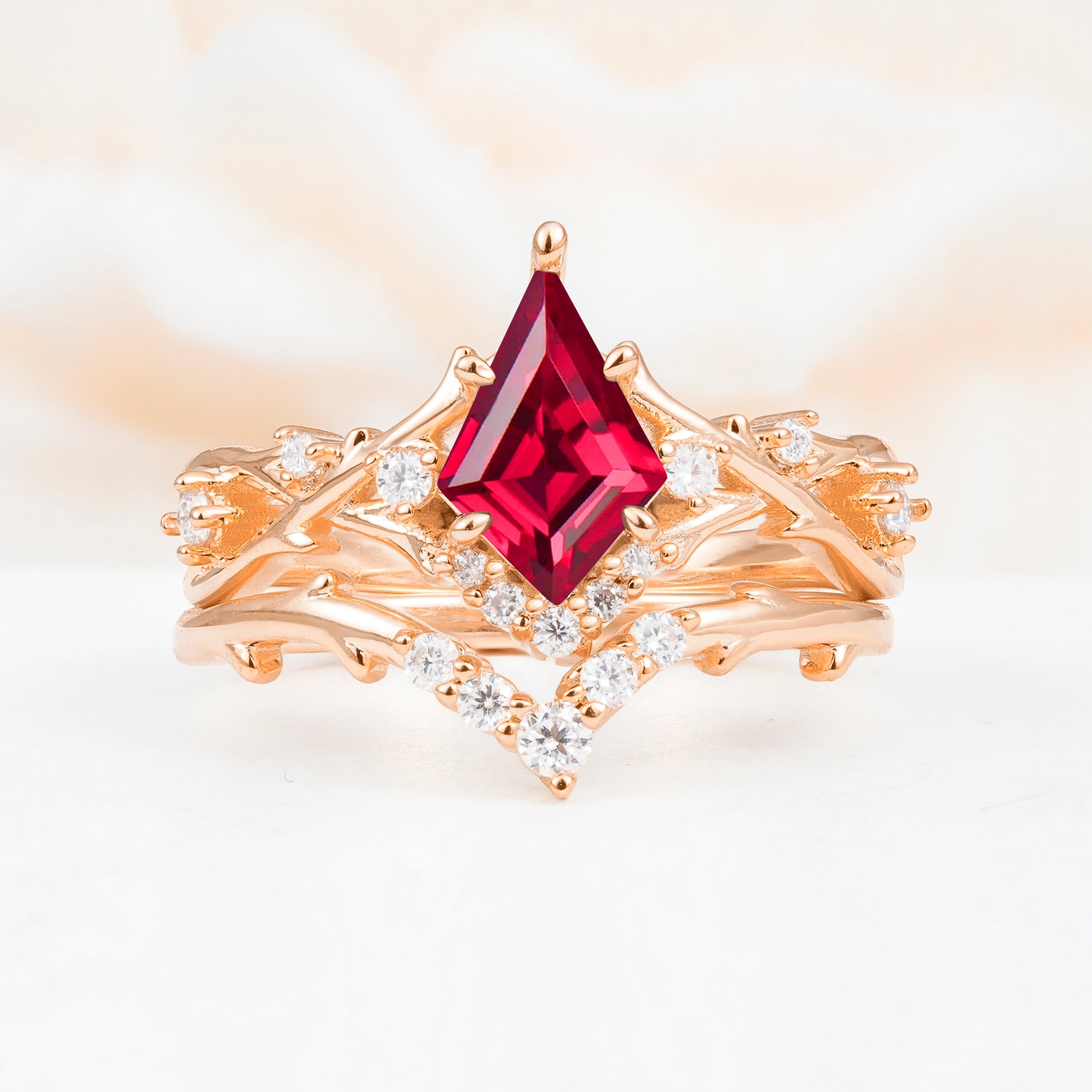 SR17607 Ruby Ring - Additional view