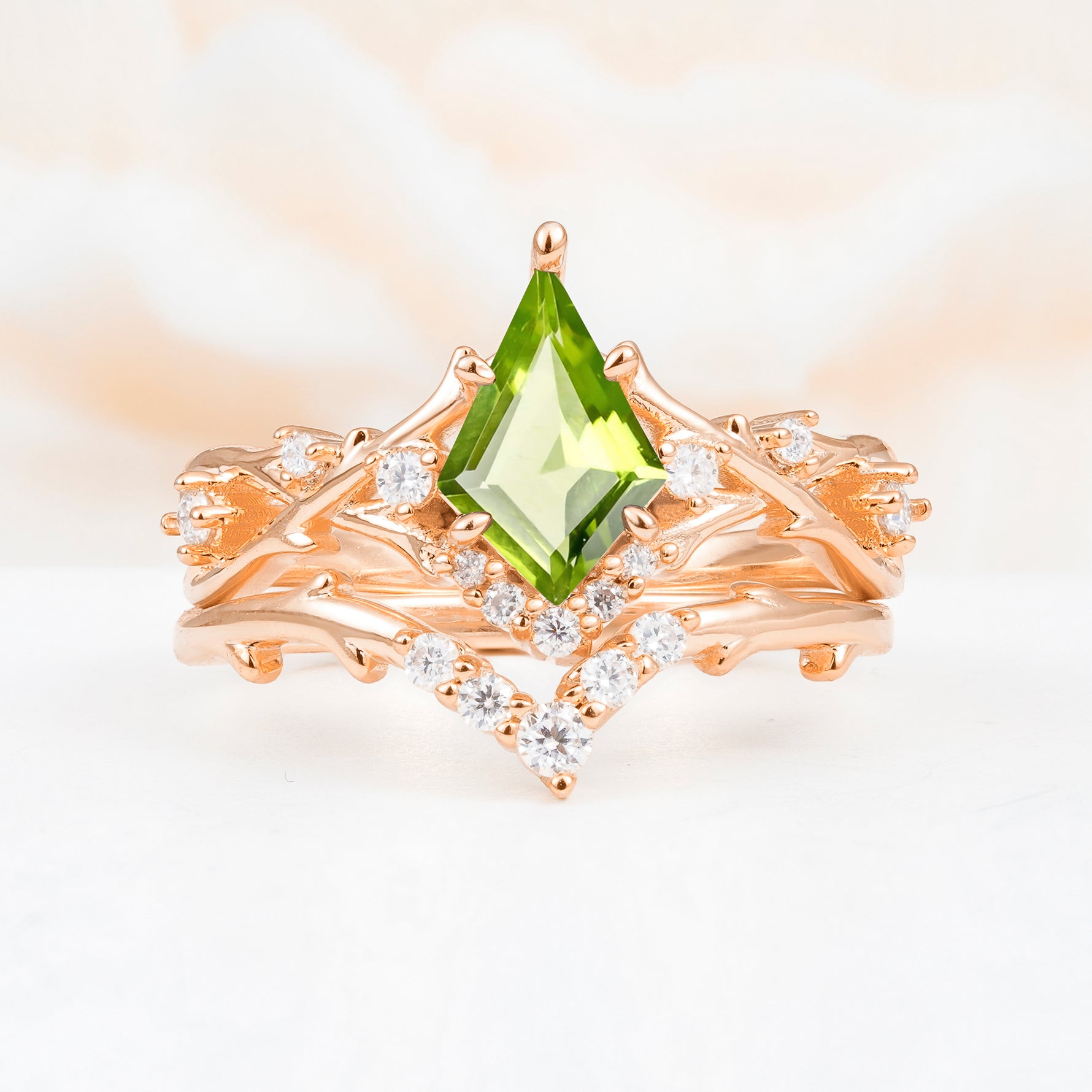 SR17607 Peridot Ring - Additional view