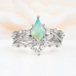 SR17607 Fire Opal Ring - Additional view