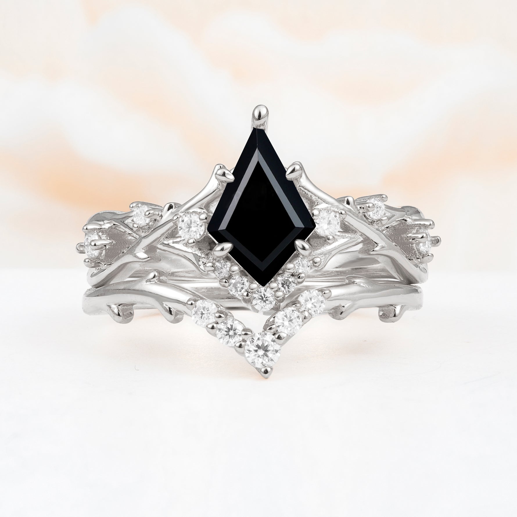 SR17607 Black Onyx Ring - Additional view