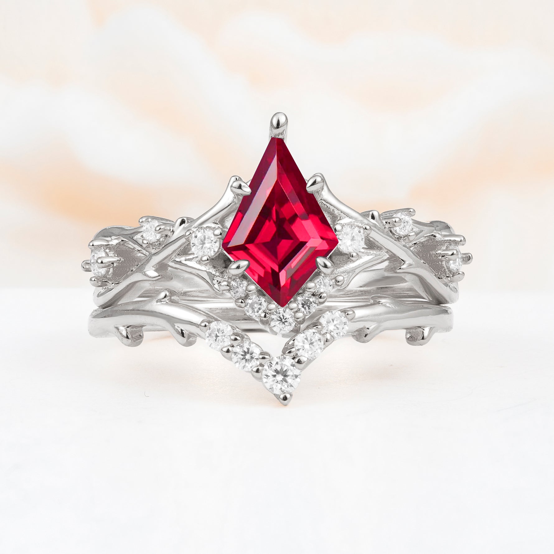SR17607 Ruby Ring - Additional view