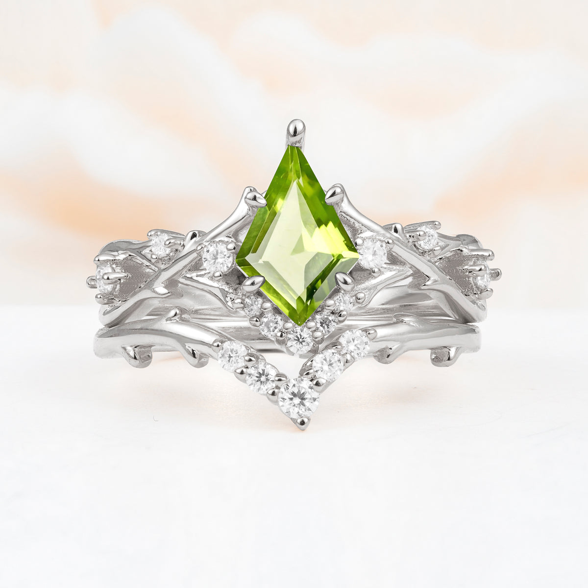 SR17607 Peridot Ring - Additional view