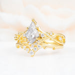 SR17607 Moissanite Ring - White-Gold