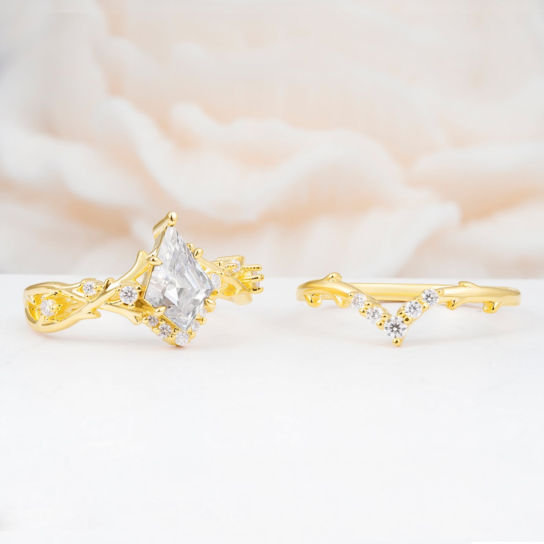SR17607 Moissanite Ring - Additional view