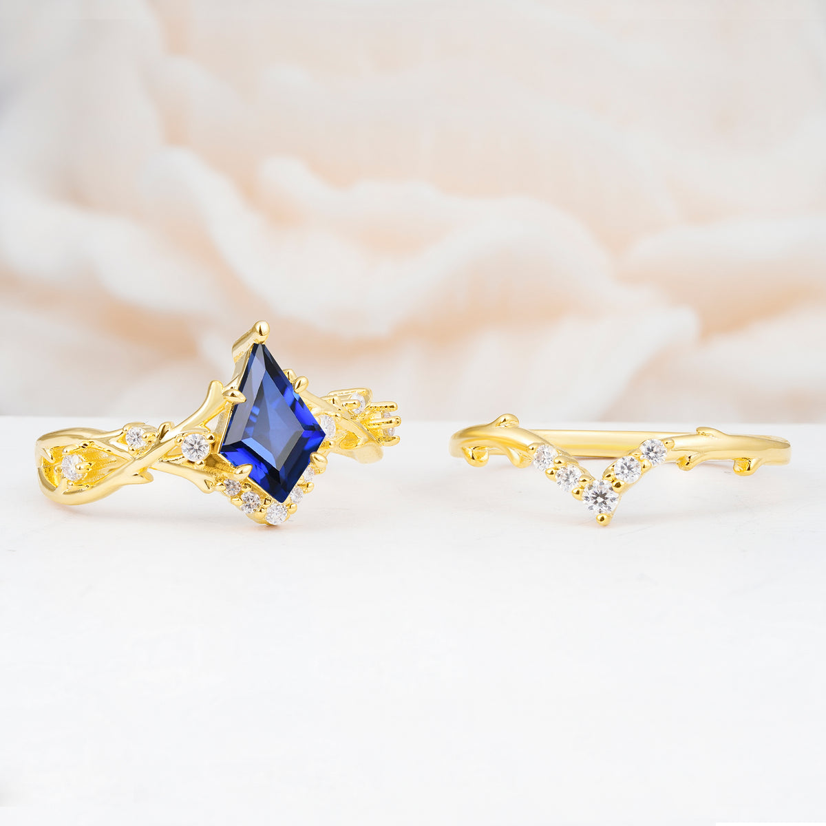 SR17607 Sapphire Ring - Additional view