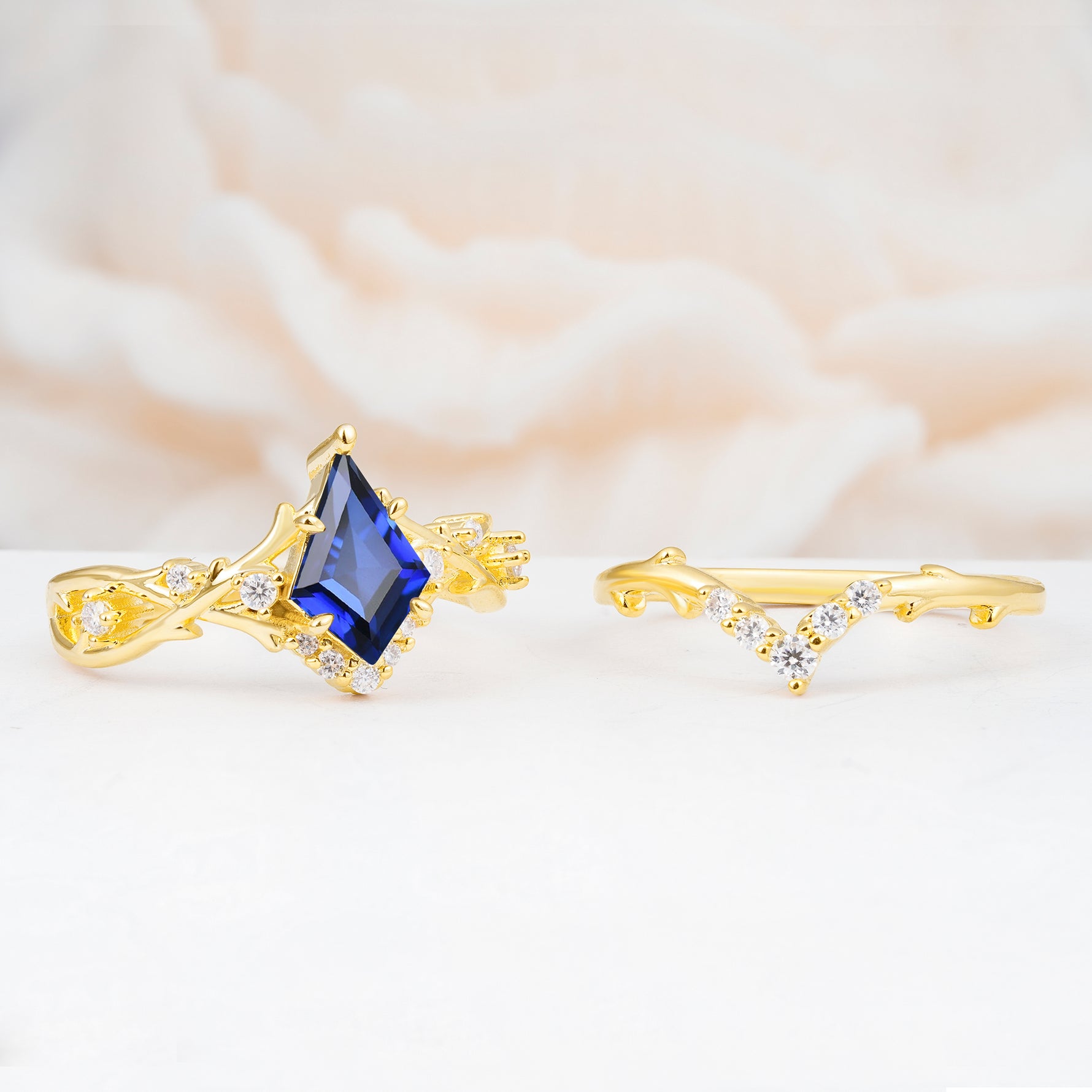 SR17607 Sapphire Ring - Additional view