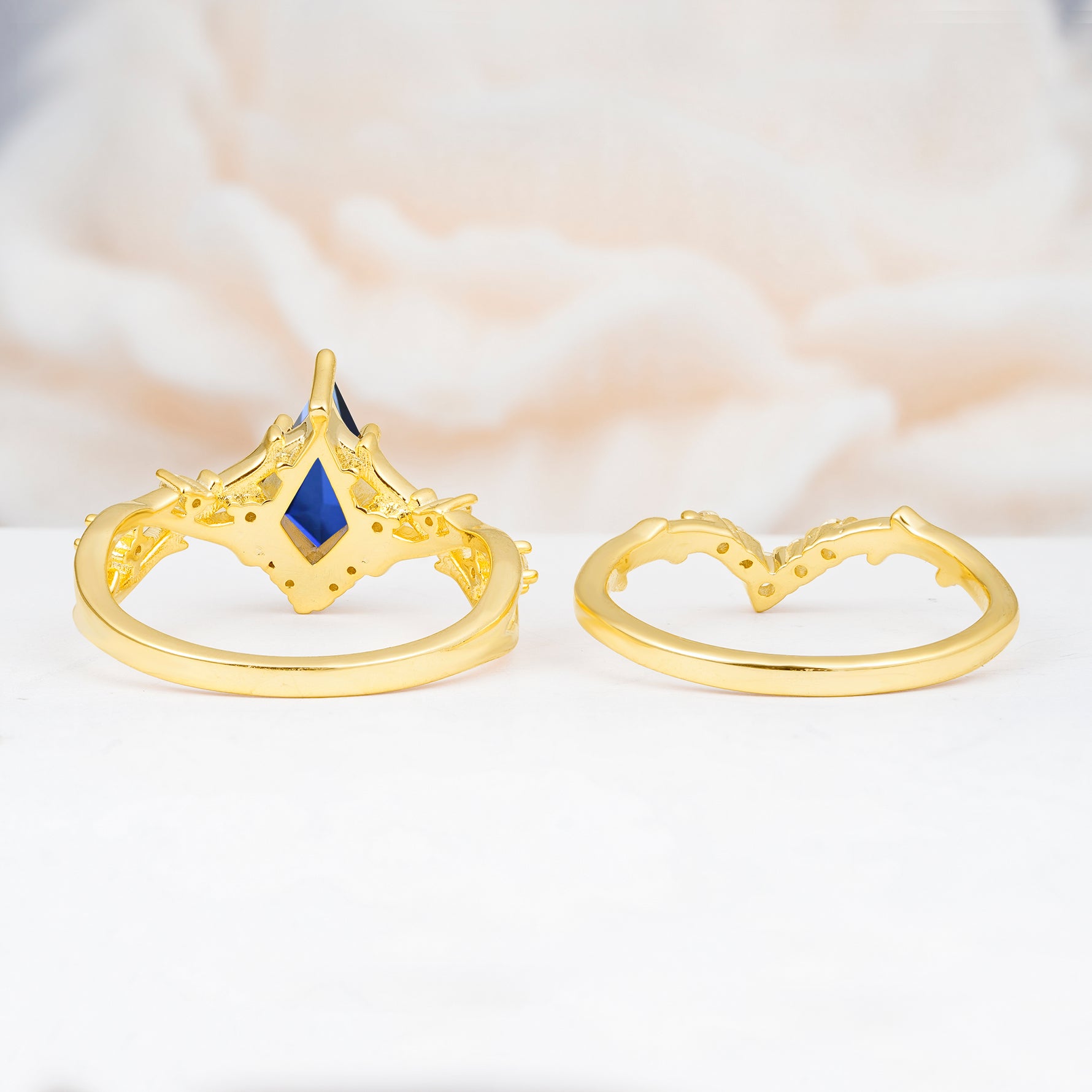 SR17607 Sapphire Ring - Additional view