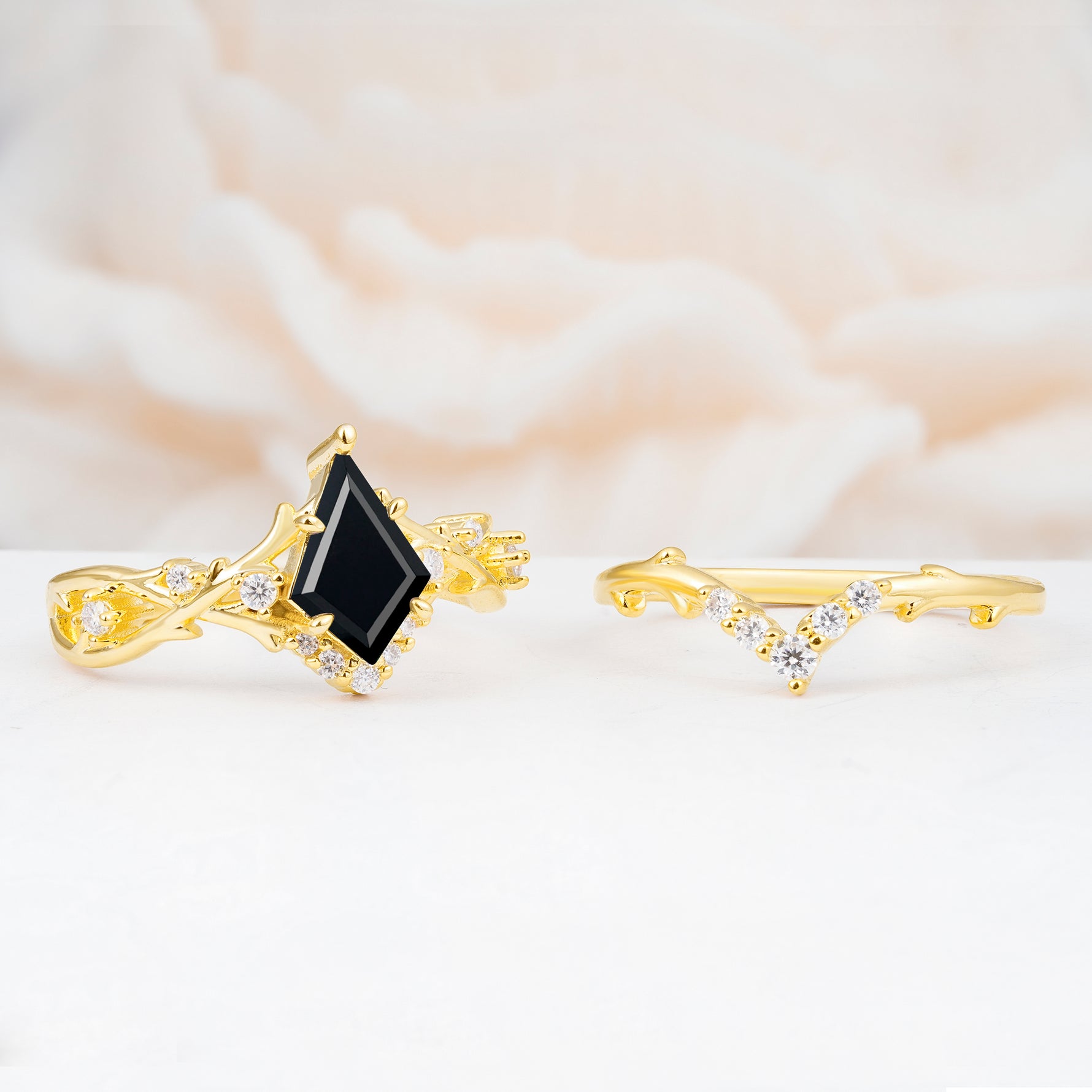 SR17607 Black Onyx Ring - Additional view