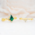 SR17607 Emerald Ring - Additional view