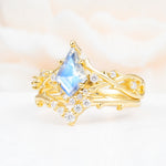 SR17607 Moonstone Ring - White-Gold