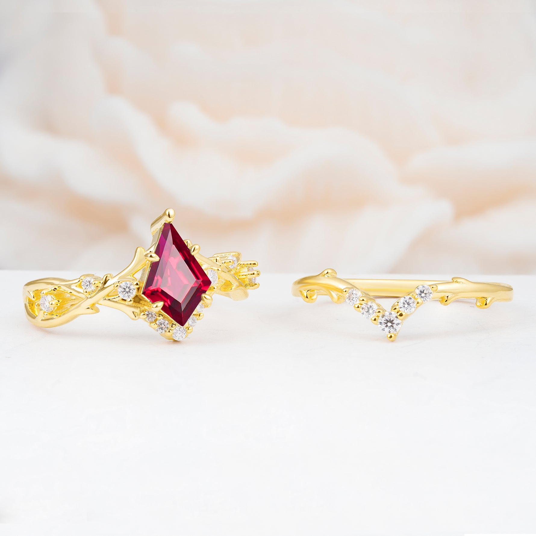 SR17607 Ruby Ring - Additional view