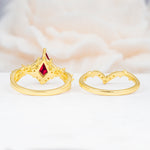 SR17607 Ruby Ring - Additional view