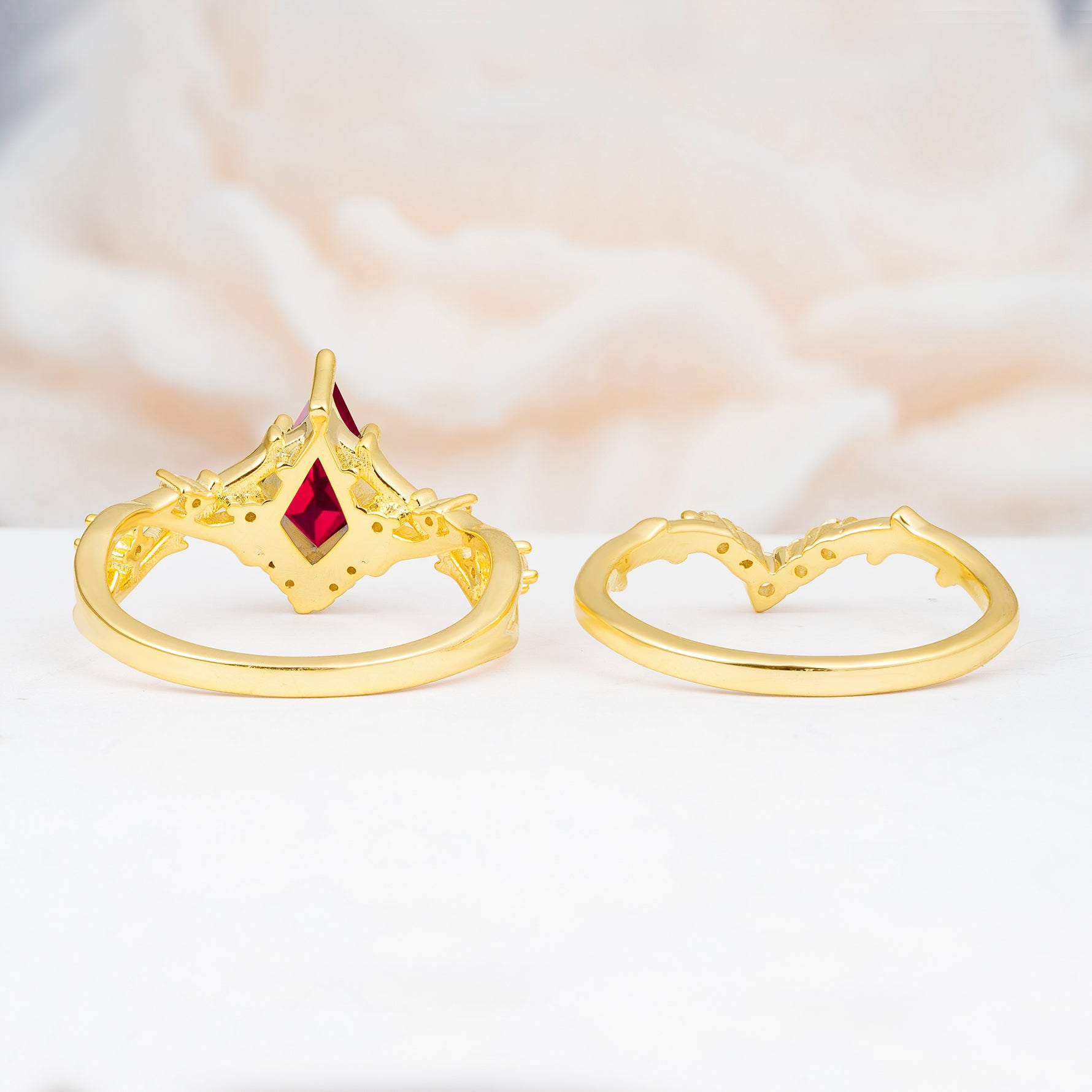 SR17607 Ruby Ring - Additional view
