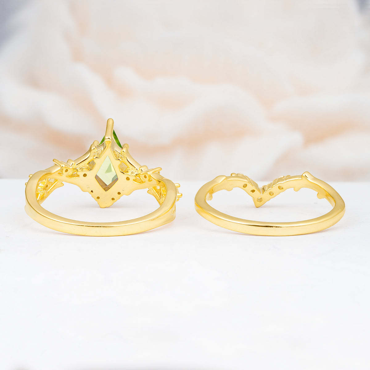 SR17607 Peridot Ring - Additional view