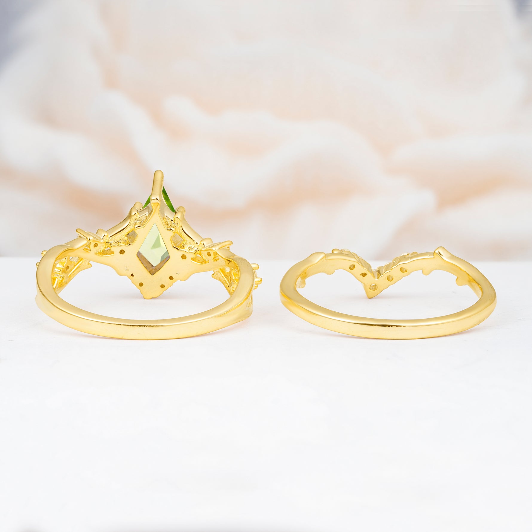 SR17607 Peridot Ring - Additional view