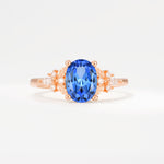 SR17613 Sapphire Ring - Additional view