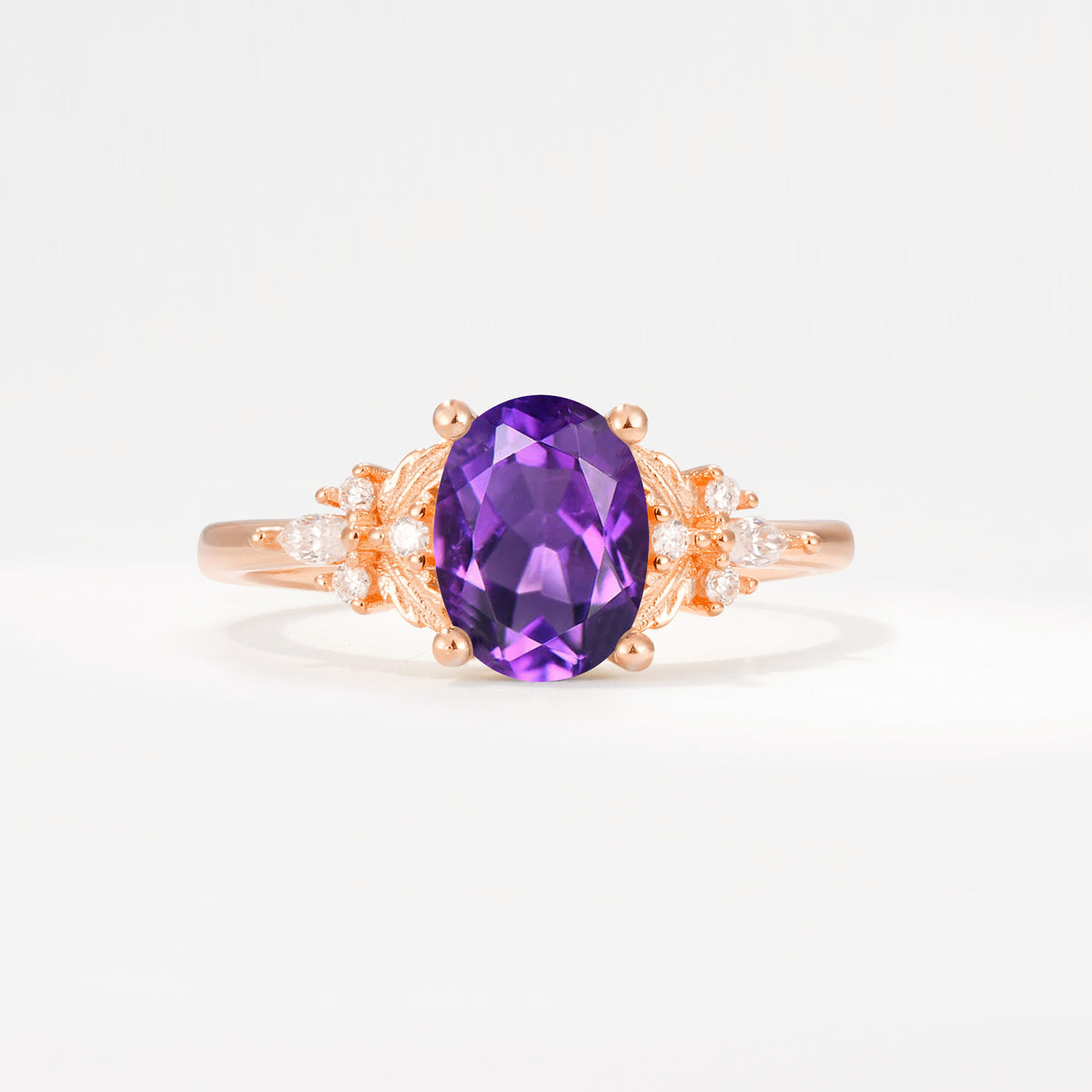 SR17613 Amethyst Ring - Additional view