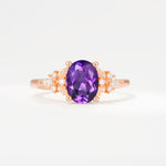 SR17613 Amethyst Ring - Additional view