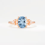 SR17613 Aquamarine Ring - Additional view