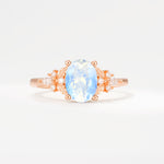 SR17613 Moonstone Ring - Additional view