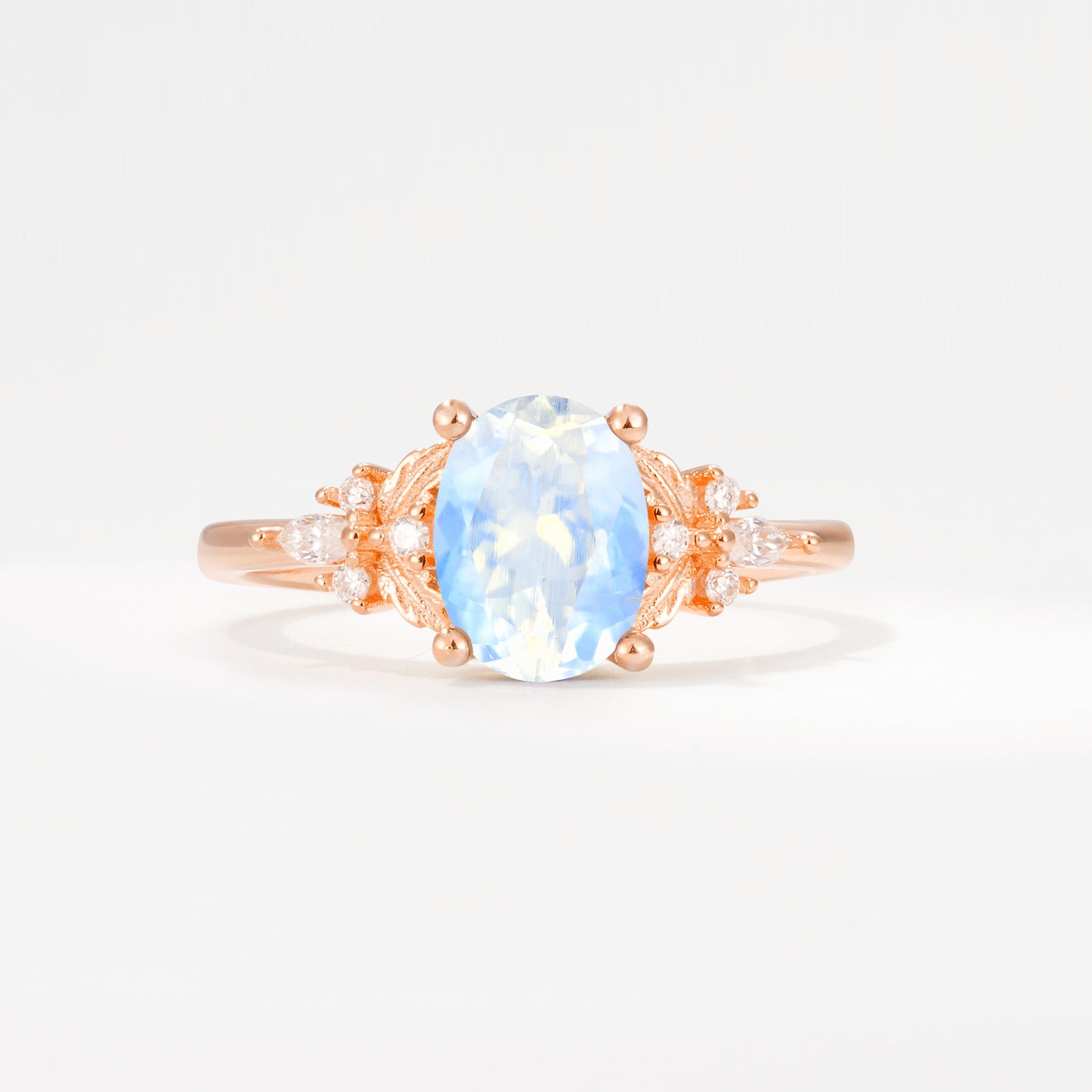 SR17613 Moonstone Ring - Additional view