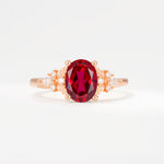 SR17613 Ruby Ring - Additional view