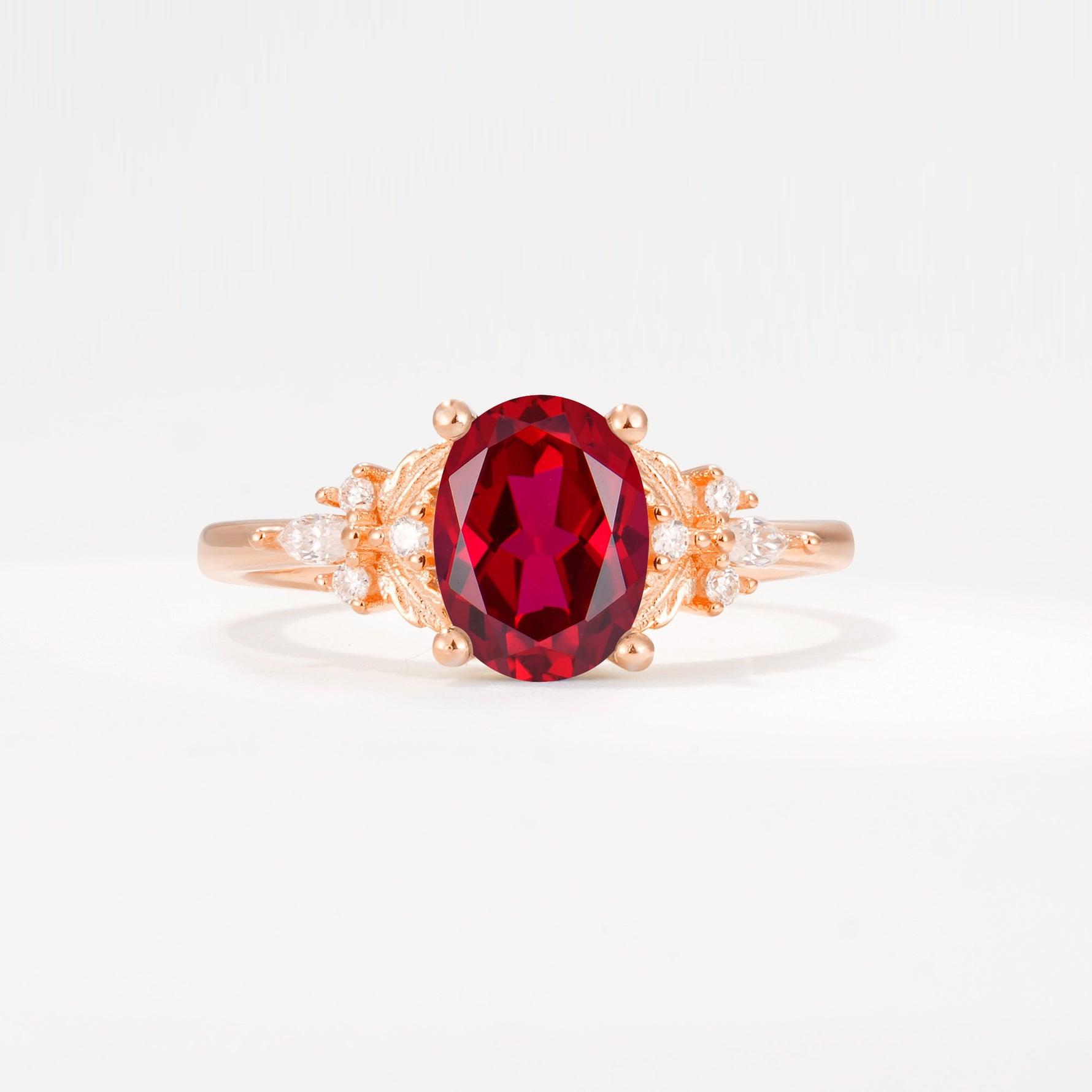SR17613 Ruby Ring - Additional view