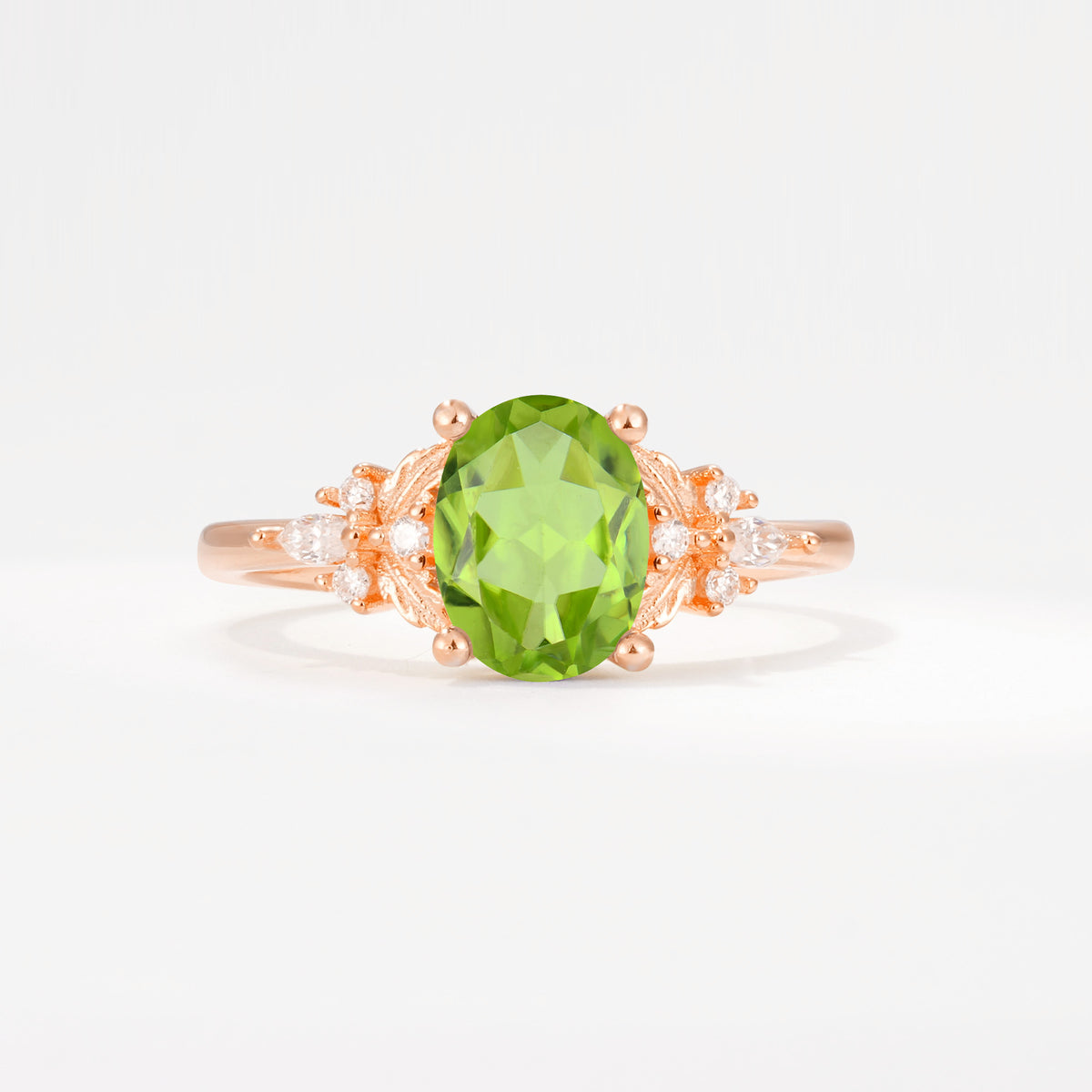 SR17613 Peridot Ring - Additional view